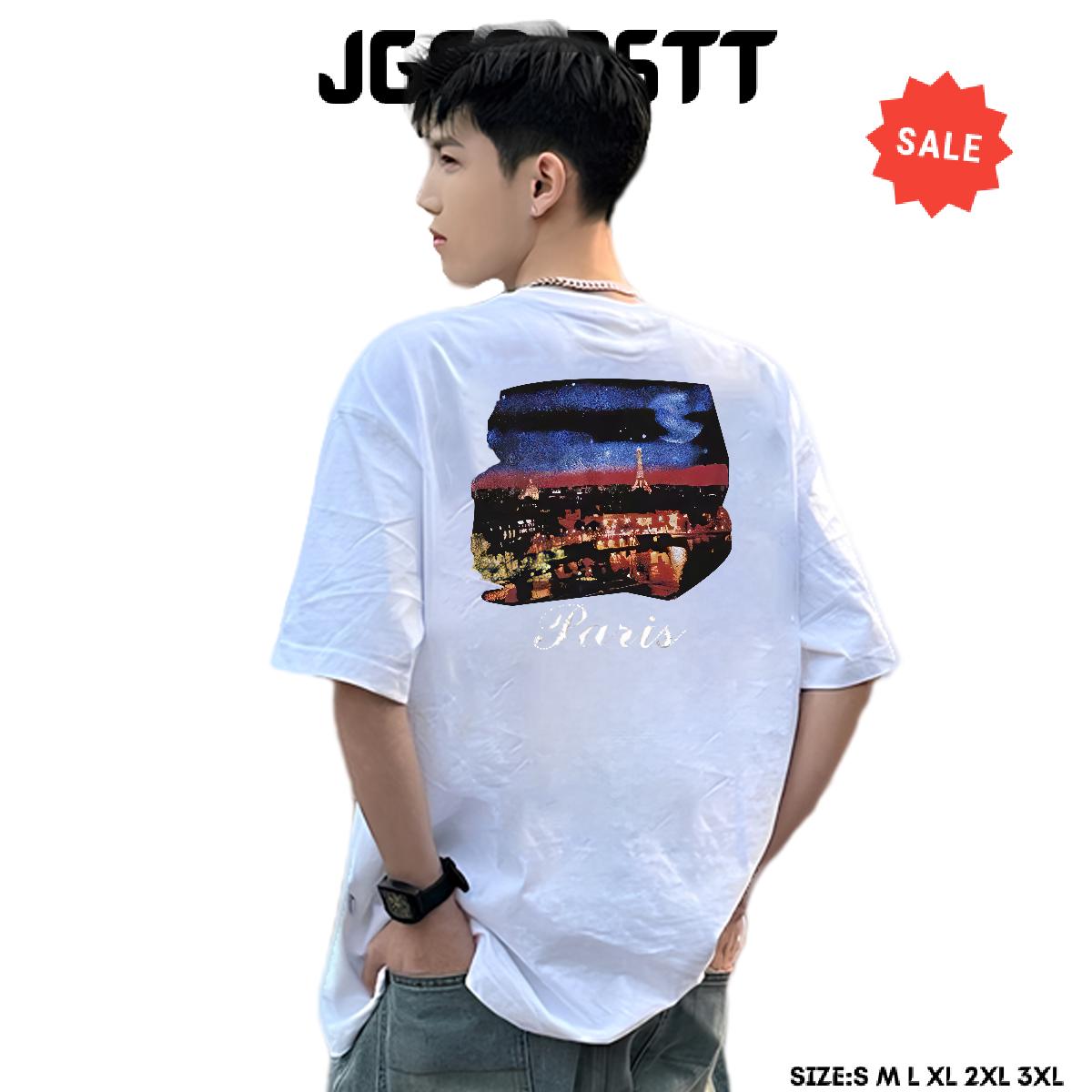 Classic T-Shirts for Men Crew Neck Cotton Outdoor Tshirt for Man Woman Plus Size Cartoon Popular Tops Shirt