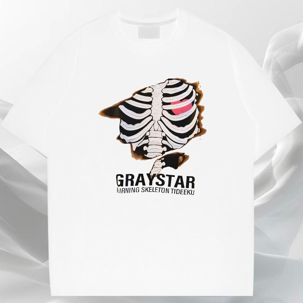 DIY Customized T Shirt For Man Graphic Hip Hop Street Men Tshirts 180g Cotton Soft