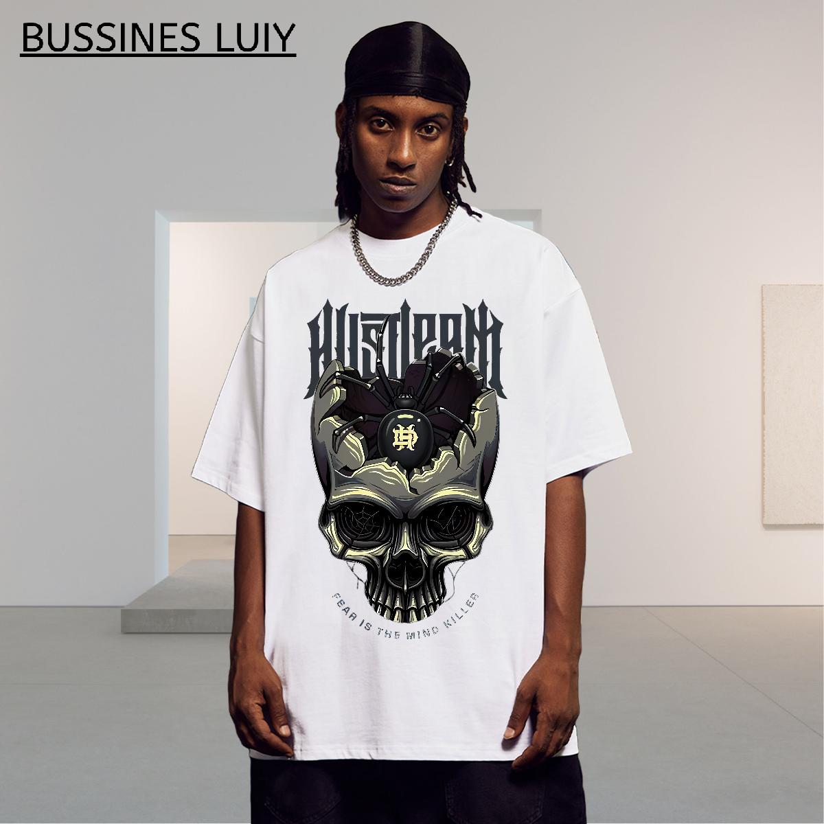 2024 DIY T Shirts Men Black White Daily Outfit Men Clothes T-Shirt Breathable Crew Neck Cotton Unisex