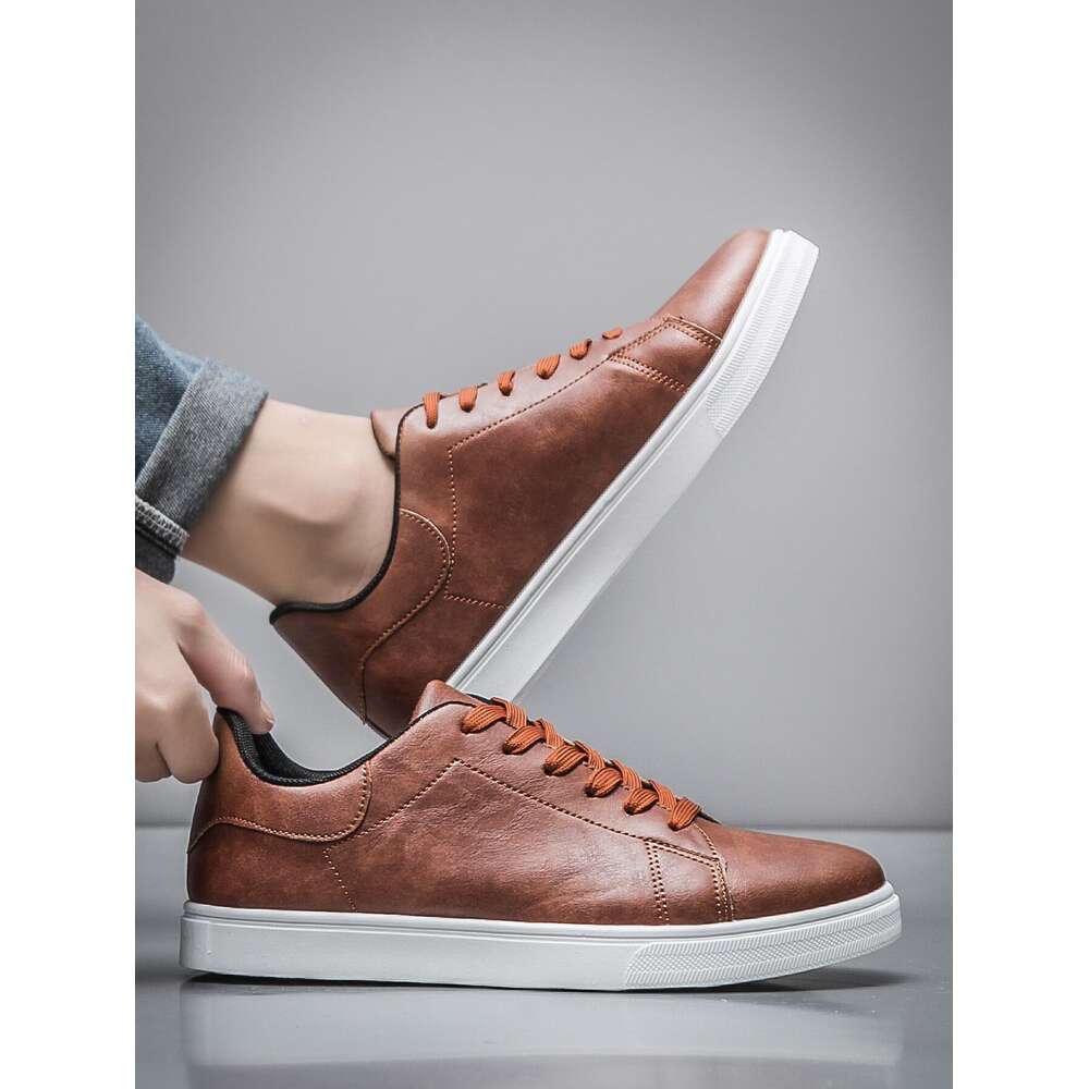 Lace Men Minimalist Up Front Skate Shoes Sporty Outdoor Sneakers Ddmysaturn