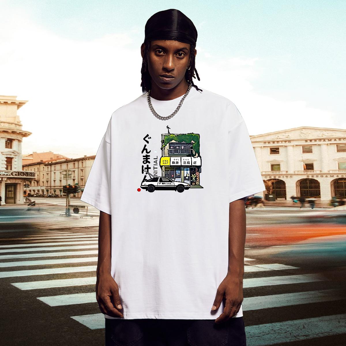 2024 Man T Shirts Custom Anime Men Tshirts Anime Printing Street 180g Cotton 5A Tops Shirt