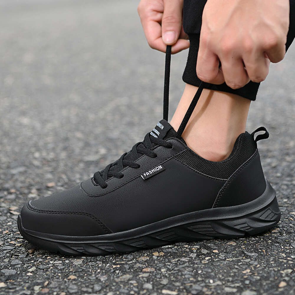 S Leather Men Running Trend Casual Breathable Leisure Male Sneakers Footwear Vulcanized Shoes Zapatillas Hombre Ddmysaturn