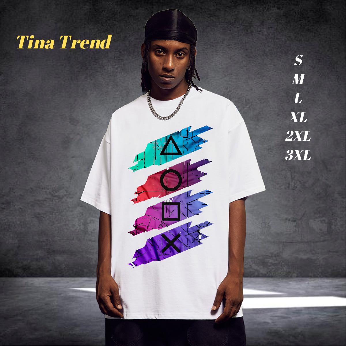 Designer T-Shirts DIY Anime Street wear Hip Hop Couples T Shirts Round Neck Short Sleeve Comfortable