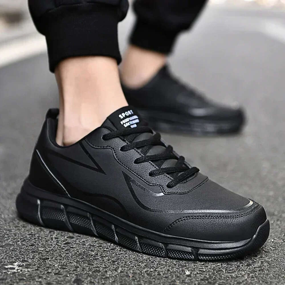 Walking Sneakers 2024 New Casual Pu Waterproof Lightweight Men Running Shoes Size 48 Footwear Zapatillas Hombre