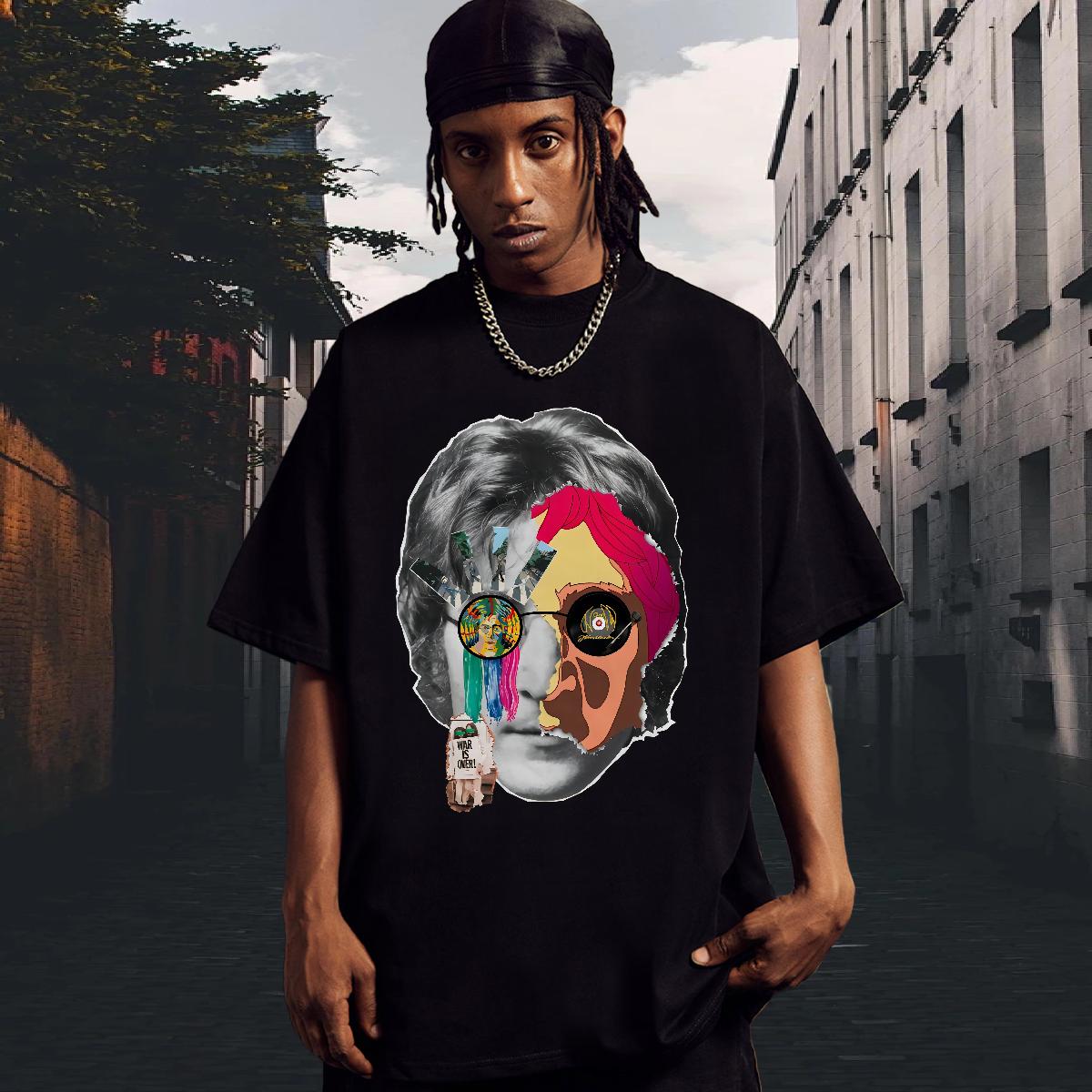 Stylist T Shirt For Man Customized Print Men Tshirts Sport Breathable Crew Neck Loose Fit Top Tees