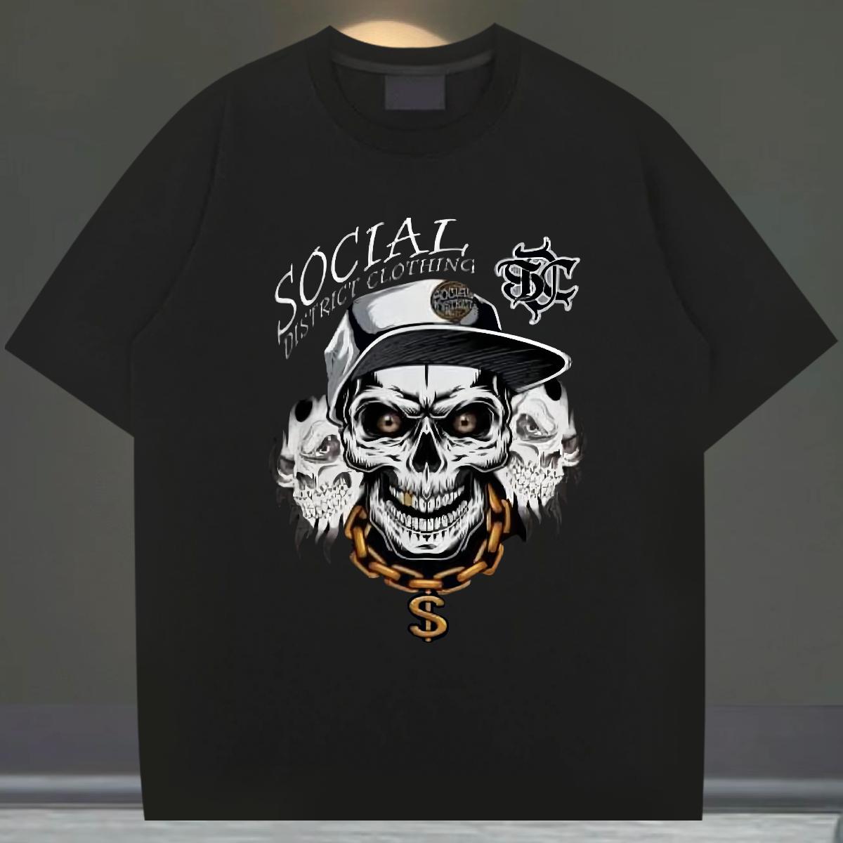 Fashion Casual T Shirts Men DIY Printed Casual Beach Men Tshirts Breathable Short Sleeve Soft