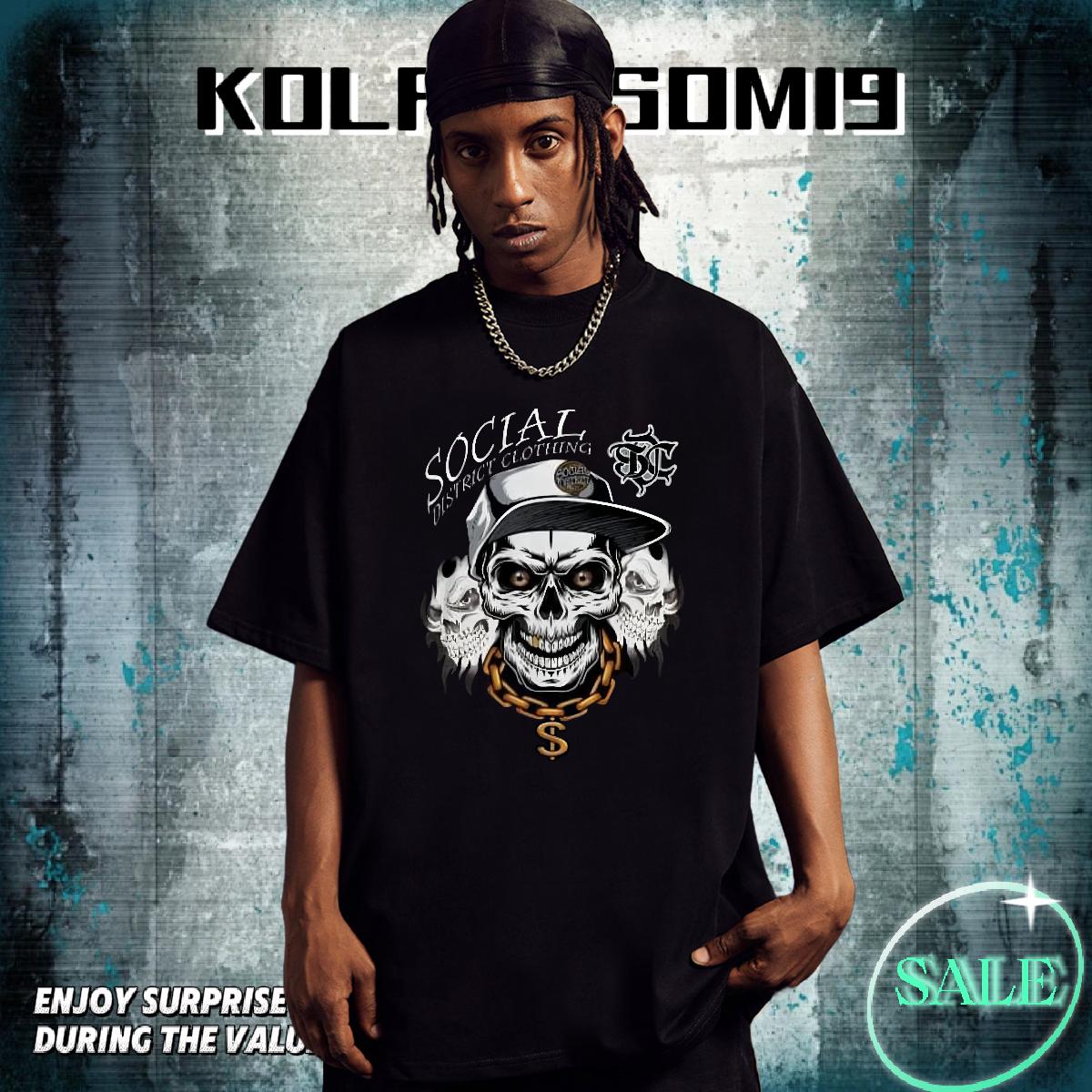 DIY T Shirt For Man Custom Printing Daily Outfit Men Clothes T-Shirt Cotton Breathable Soft Brand