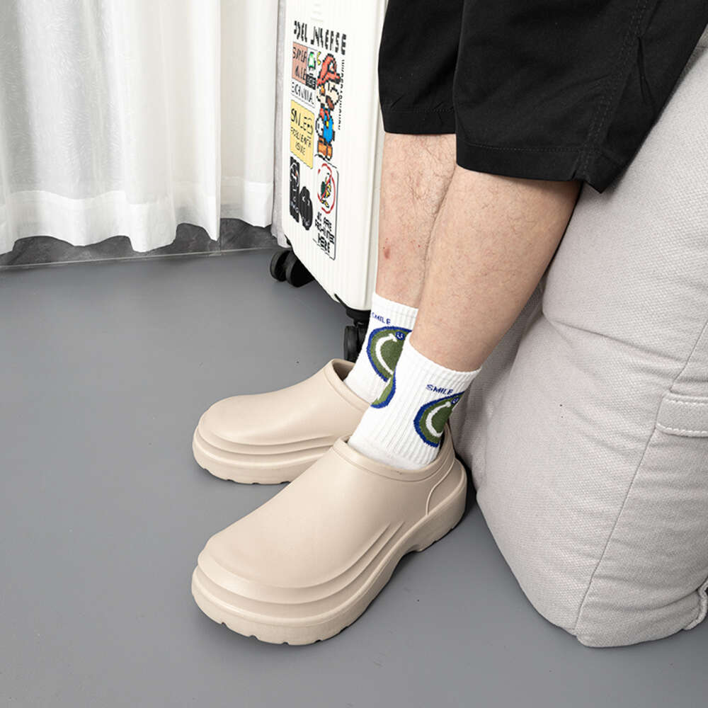 Men Waterproof Outdoor Oilproof Nurse Chef Eva Lightweight Garden Sandals Casual Slippers Beach Aqua Shoes Ddmysaturn