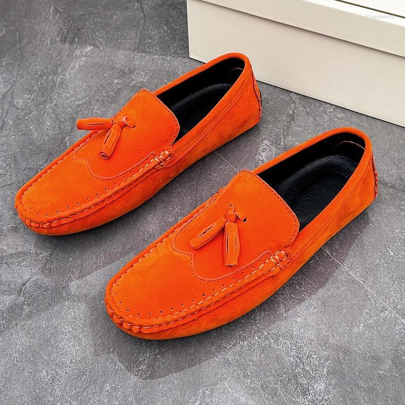 Casual Shoes Comfy Leather Mens Dress Slip On Designer Formal Loafers Punk Style Men Moccasins Breathable Man Driving Footwear 6e6