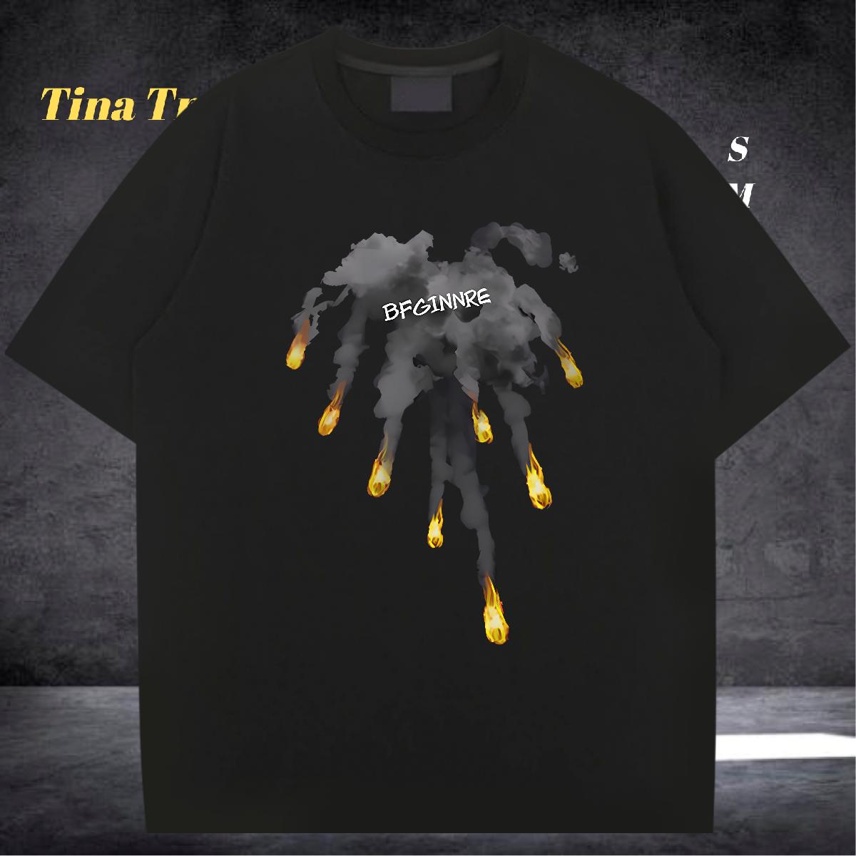Comfortable Mens T Shirts Anime Printing Street 180g Cotton Men Tops Tees New Designer Custom Print Oversized Tees Shirts