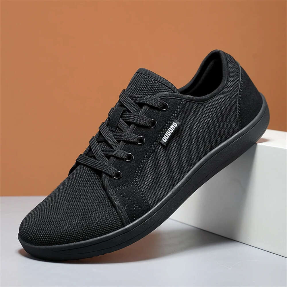 2024 Wide Barefoot for Men Women Canvas Sneaker Fashion Flats Soft Zero Drop Sole Wider Toe Minimalist Walking Shoes