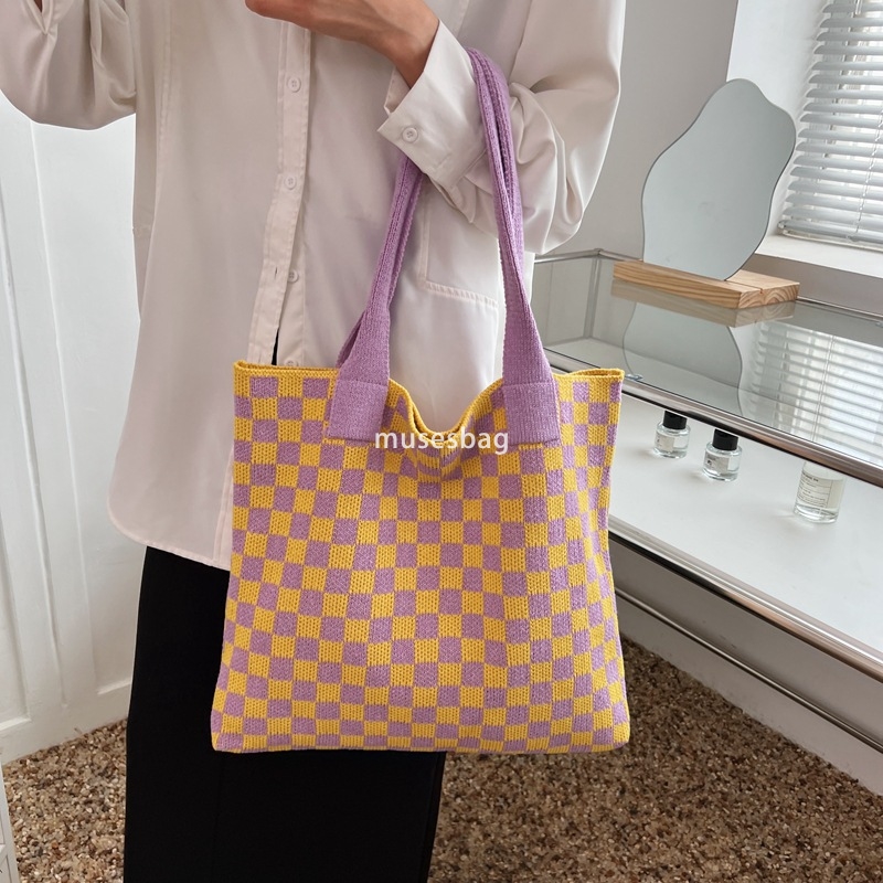 Designer Women's Bag Woven Bag Single Shoulder Large Capacity Tote Bag Bohemian Luxury Canvas Retro Handheld Crossbody High Quality Women's 