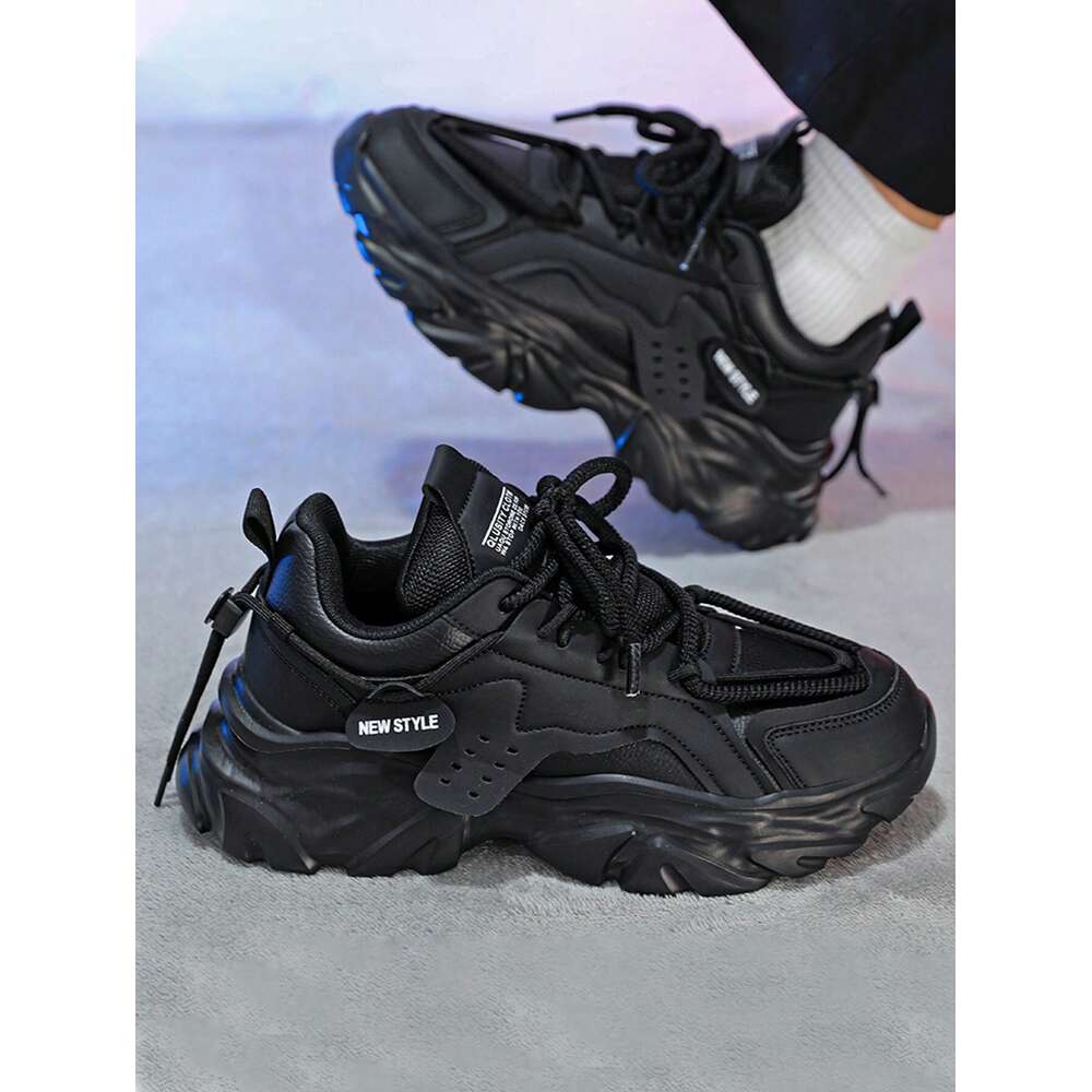 Ddmyoutdoor Sports Shoes Men With Winter Warm Plush Light Comfortable Thick Sole For Running Outdoor Activities Simple And Stylish Sneakers
