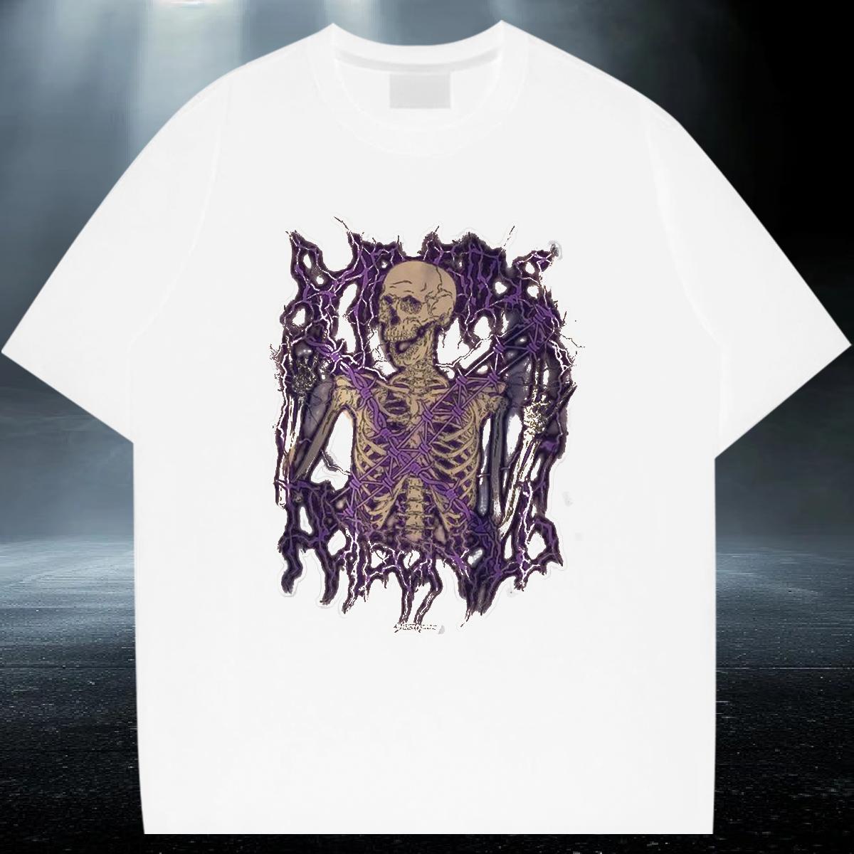 Designer Fashion T Shirt For Man 180g Cotton Summer Casual Men Tops Tees Oversized S-3XL Classic Clothes