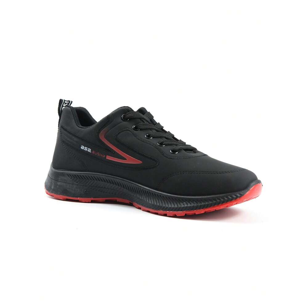 Ddmyoutdoor Men S Waterproof Slip Resistant Sports For Autumn Winter Casualwear Soft Running Shoes Black Leather Four Seasons Shoes