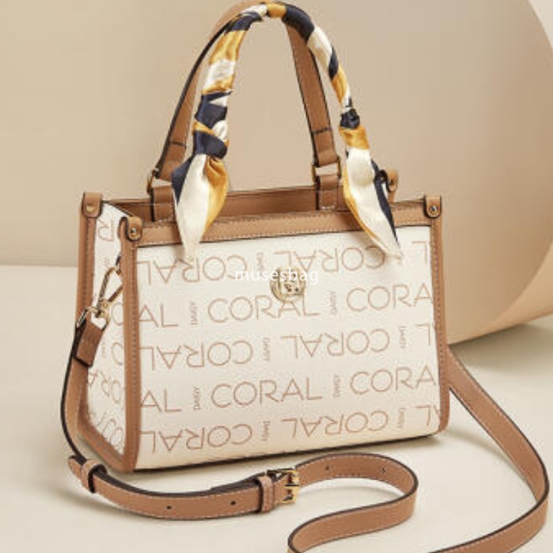 High quality women's PU fashionable and practical multifunctional shoulder bag versatile high-quality diagonal bag large capacity tote bag