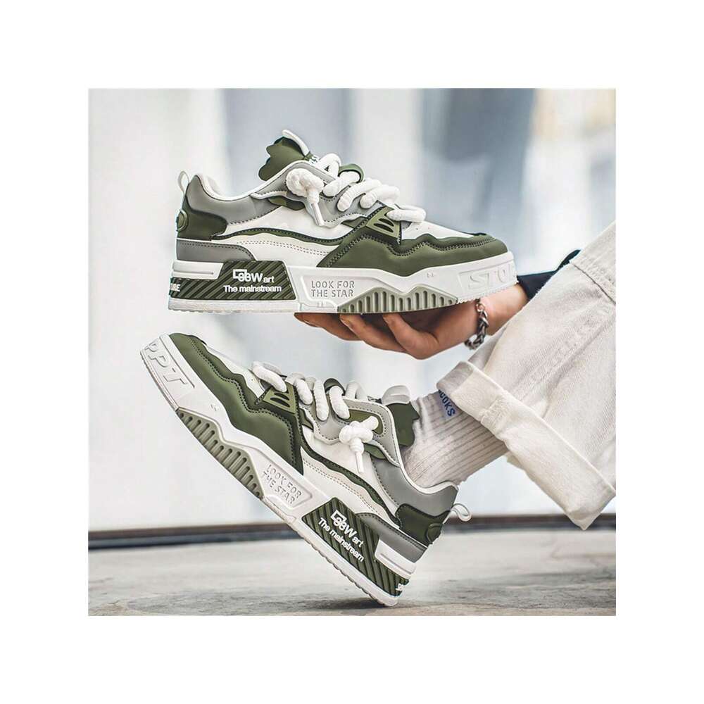 Men S New Style All Season Low Top Sneakers Teenagers Casual Eight Increasing Non Slip Sports Shoes OUTDOOR