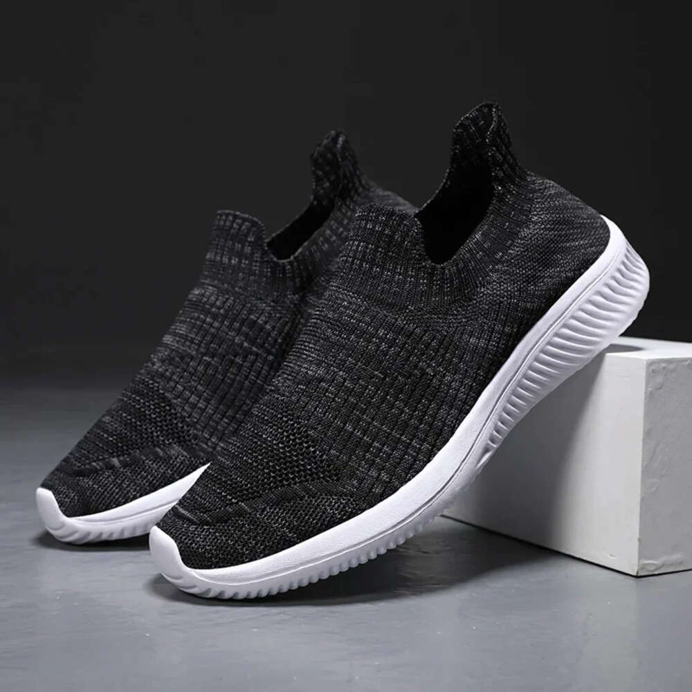 Men Walking Mesh S Sock Comfort Casual Sneakers Lightweight Comfy Breathable Pull On Daily Shoes Ddmysaturn