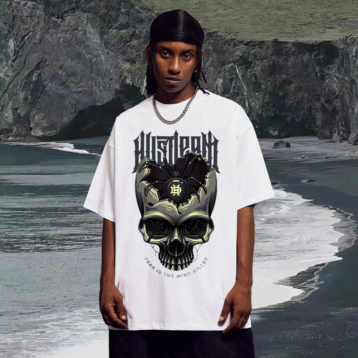 Popular Men Clothes T-Shirt Cotton Breathable Soft High Street Hip Hop T shirt Cartoon Printing S-3XL 2024 Designer Clothings