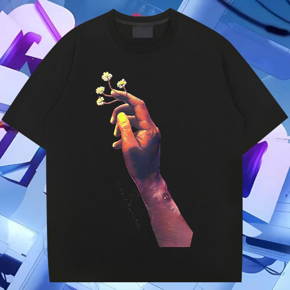 5A T shirt Home Outdoor Crew Neck Cotton Mens Tshirts Custom DIY Printed Tees