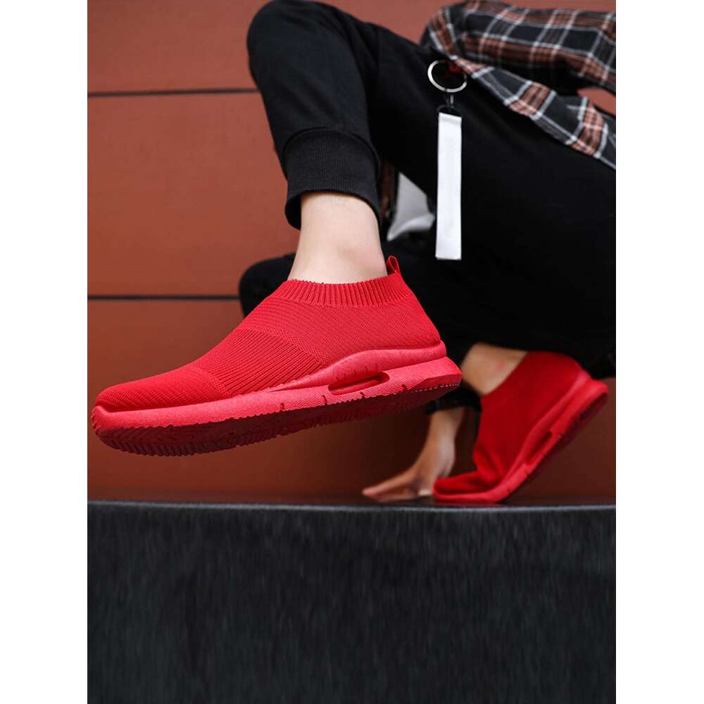 Slip On Mens Loafers Casual Sneakers Lightweight Male Flats Work Gym Shoes Footwear Chaussure Homme Ddmysaturn