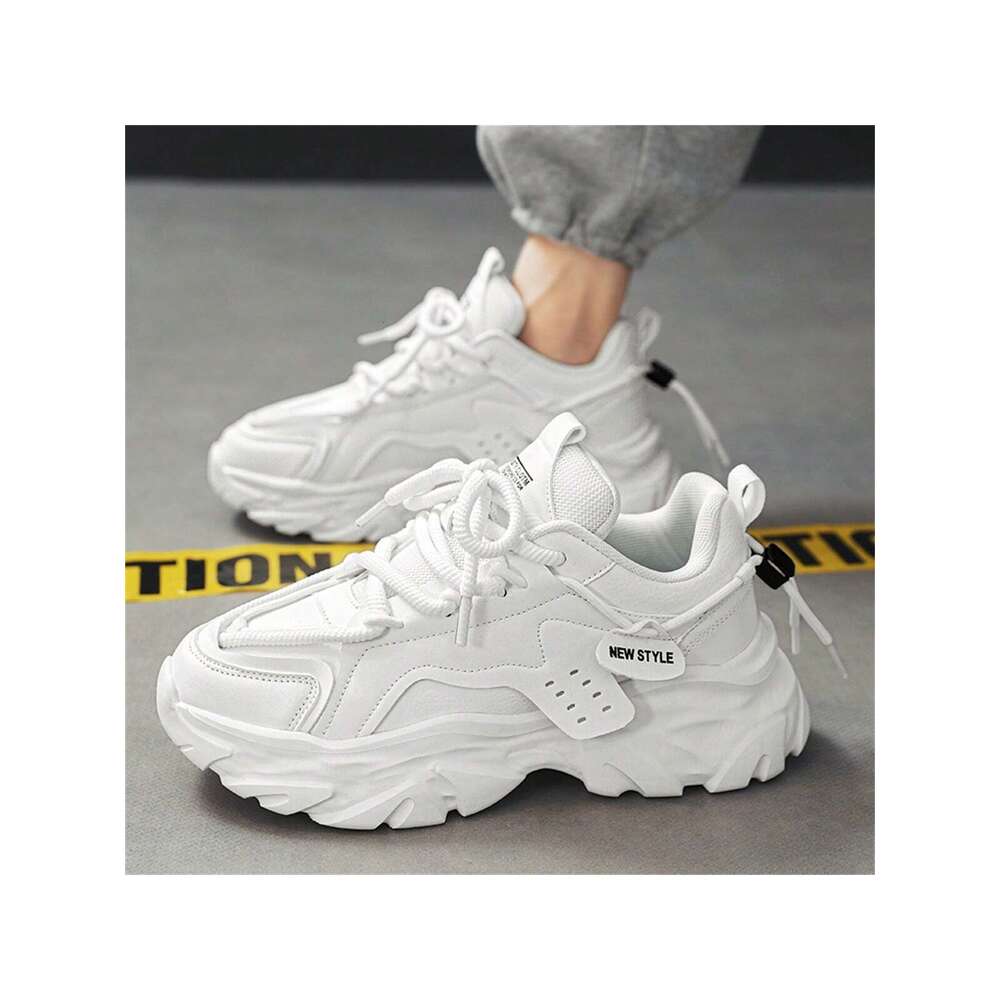 S Winter Men Trendy Casual Fashion Sports Chunky Shoes With Non Slip Wear Resistant Outsole And Height Increasing Design Ddmysaturn