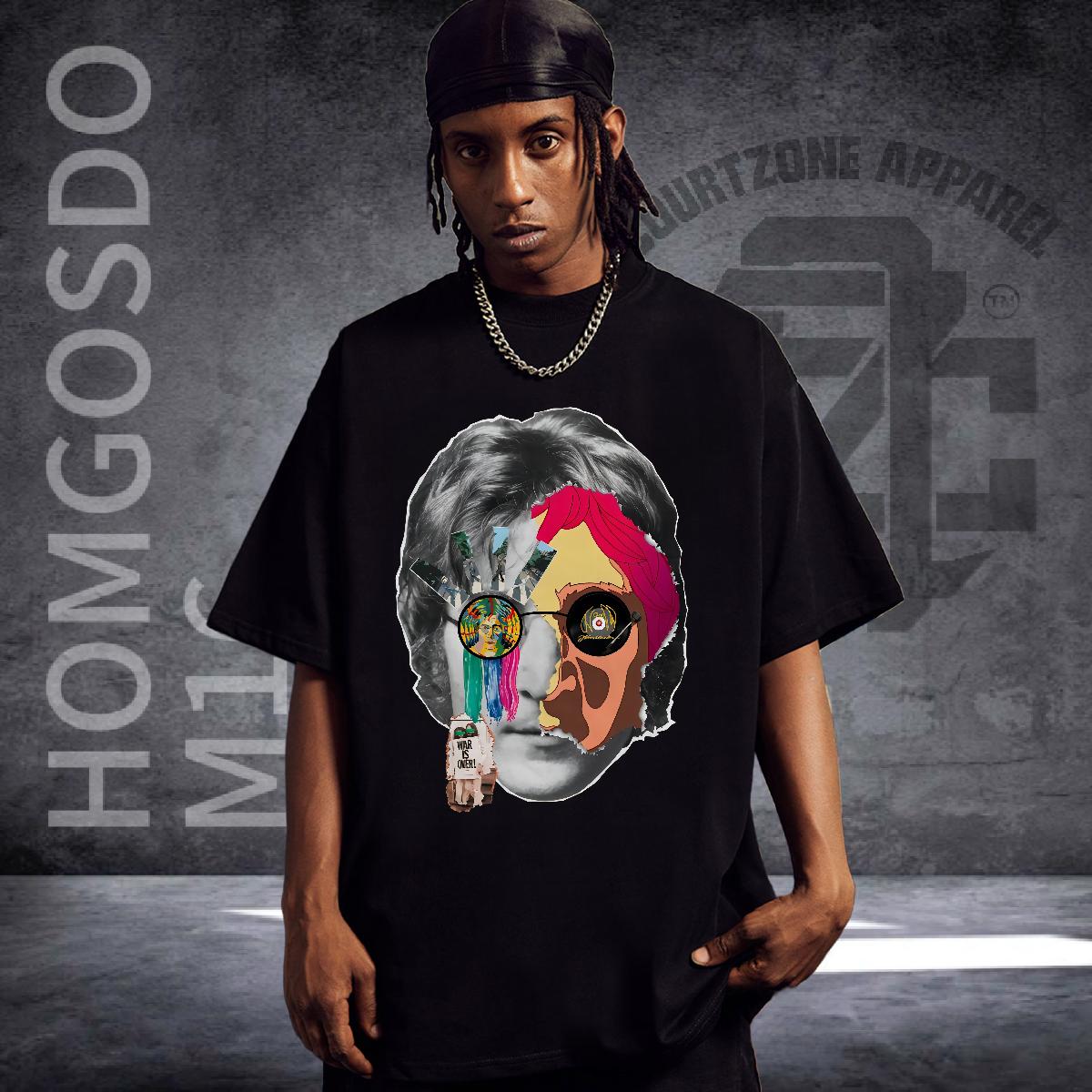 Custom T shirt Custom Print Plus Size Men Tops Tees Hip Hop Crew Neck Cotton Unisex Tee Shirt