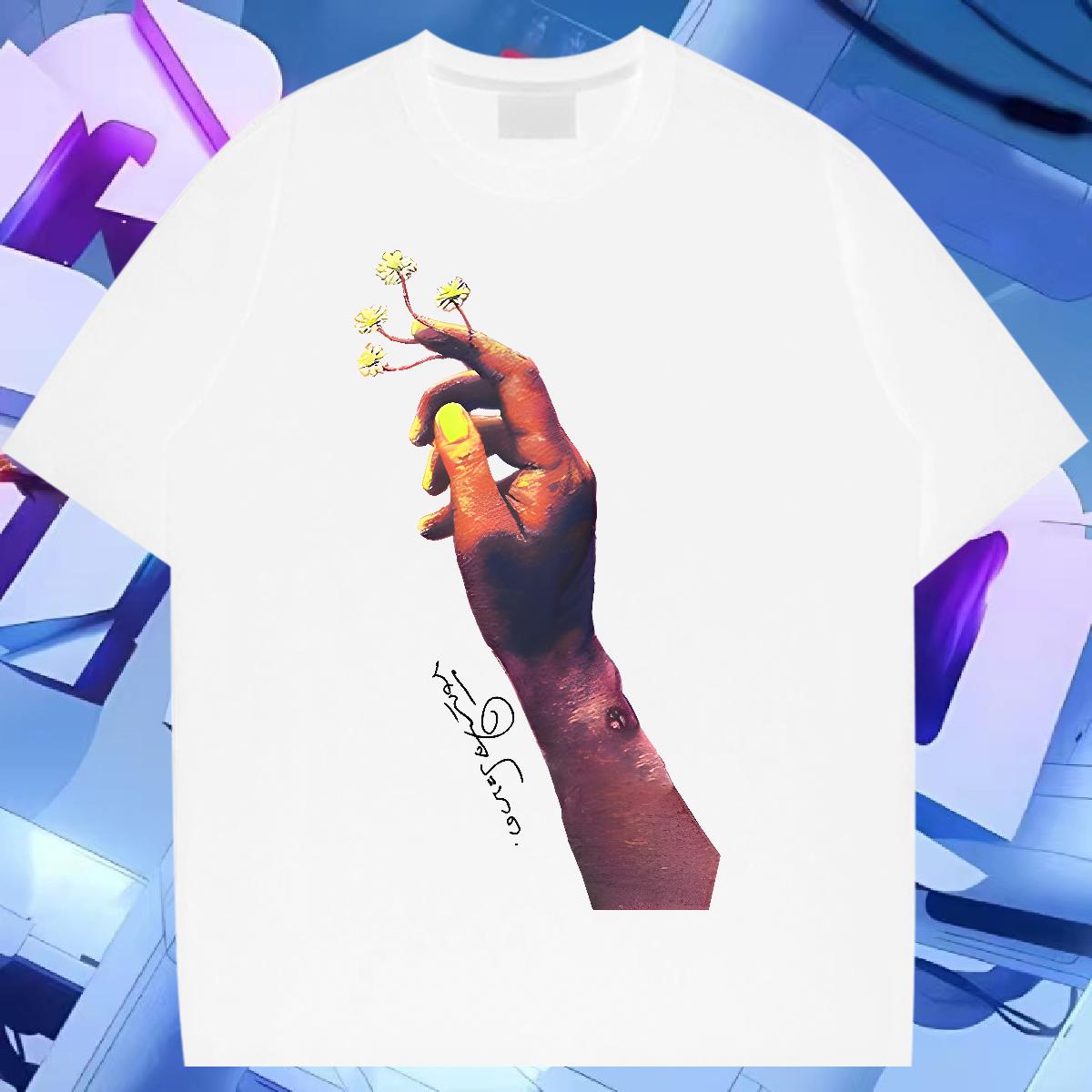 5A T shirt Home Outdoor Crew Neck Cotton Mens Tshirts Custom DIY Printed Tees