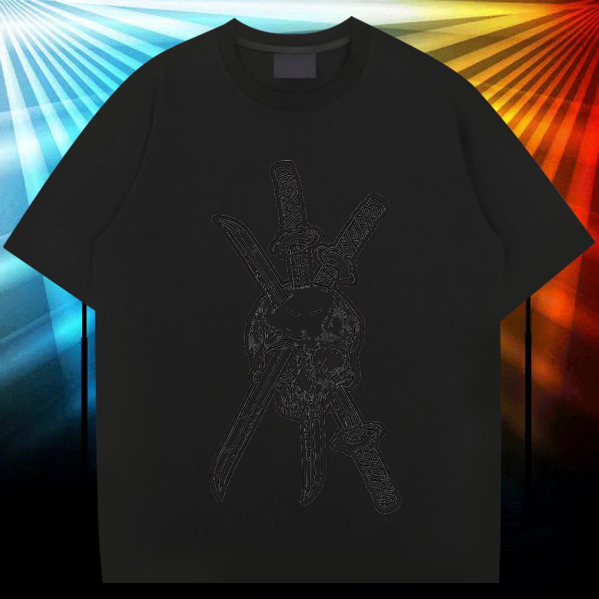 Unisex T Shirt For Man Street Casual Crew Neck Cotton Tshirts Wholesale White Plus Size Tees