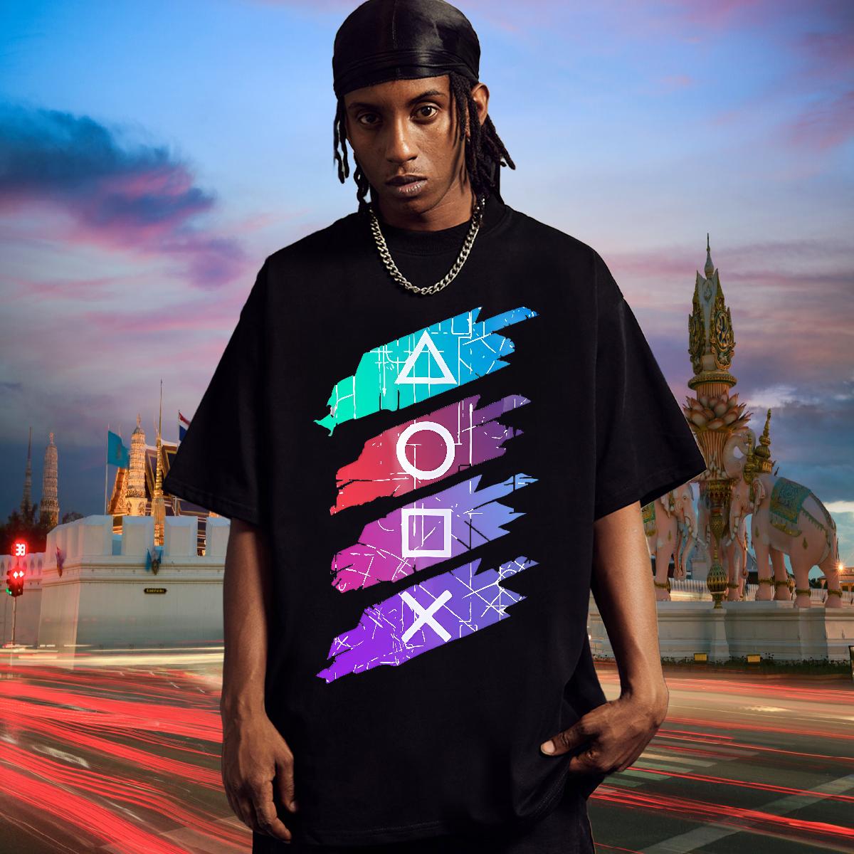 Classic T Shirts Men Anime Spring Summer Tshirt for Man Woman Cotton Breathable Short Sleeve Comfortable