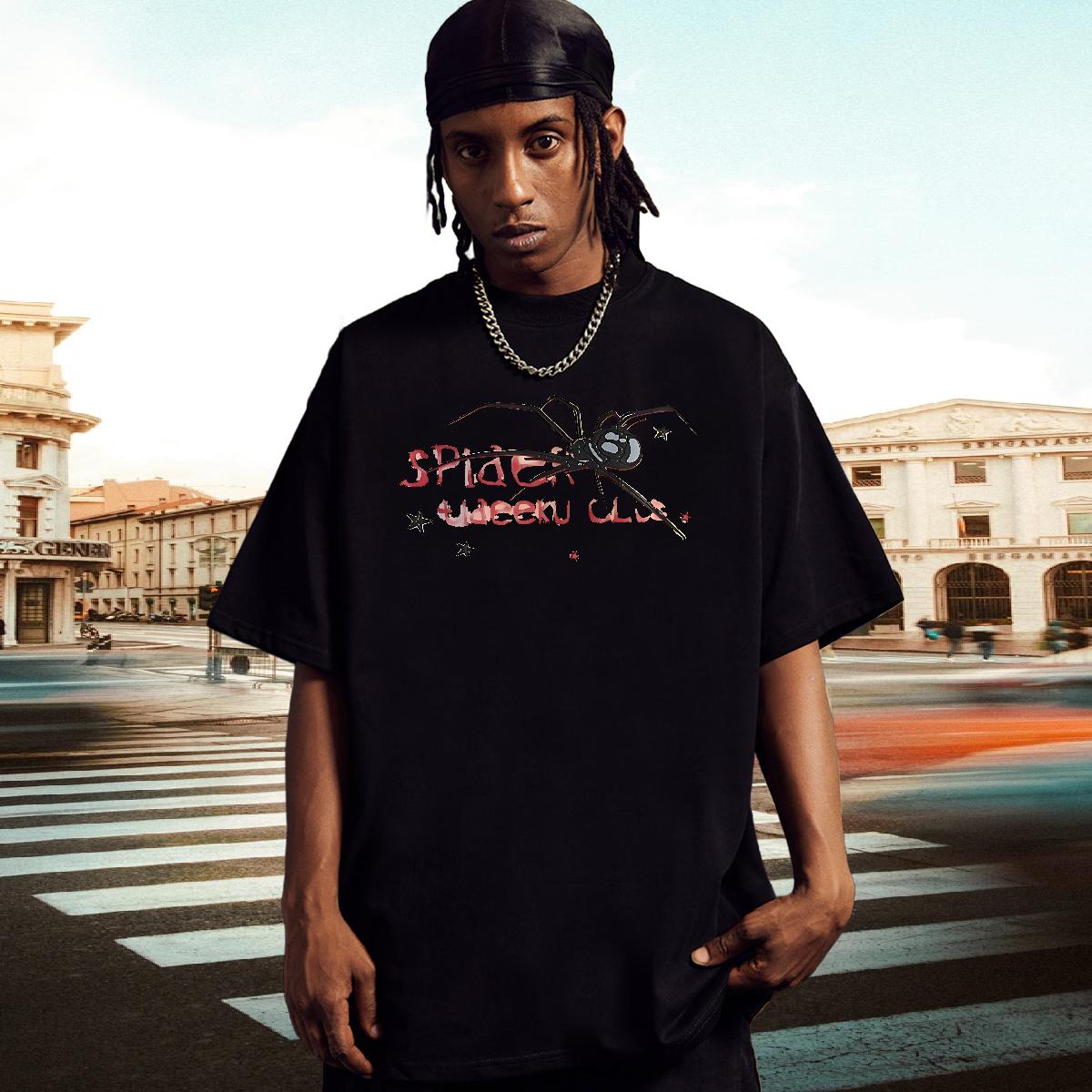 Wholesale Man T Shirts Spring Summer Crew Neck Cotton Tshirt for Man Woman Designer Anime Print Tee Shirt