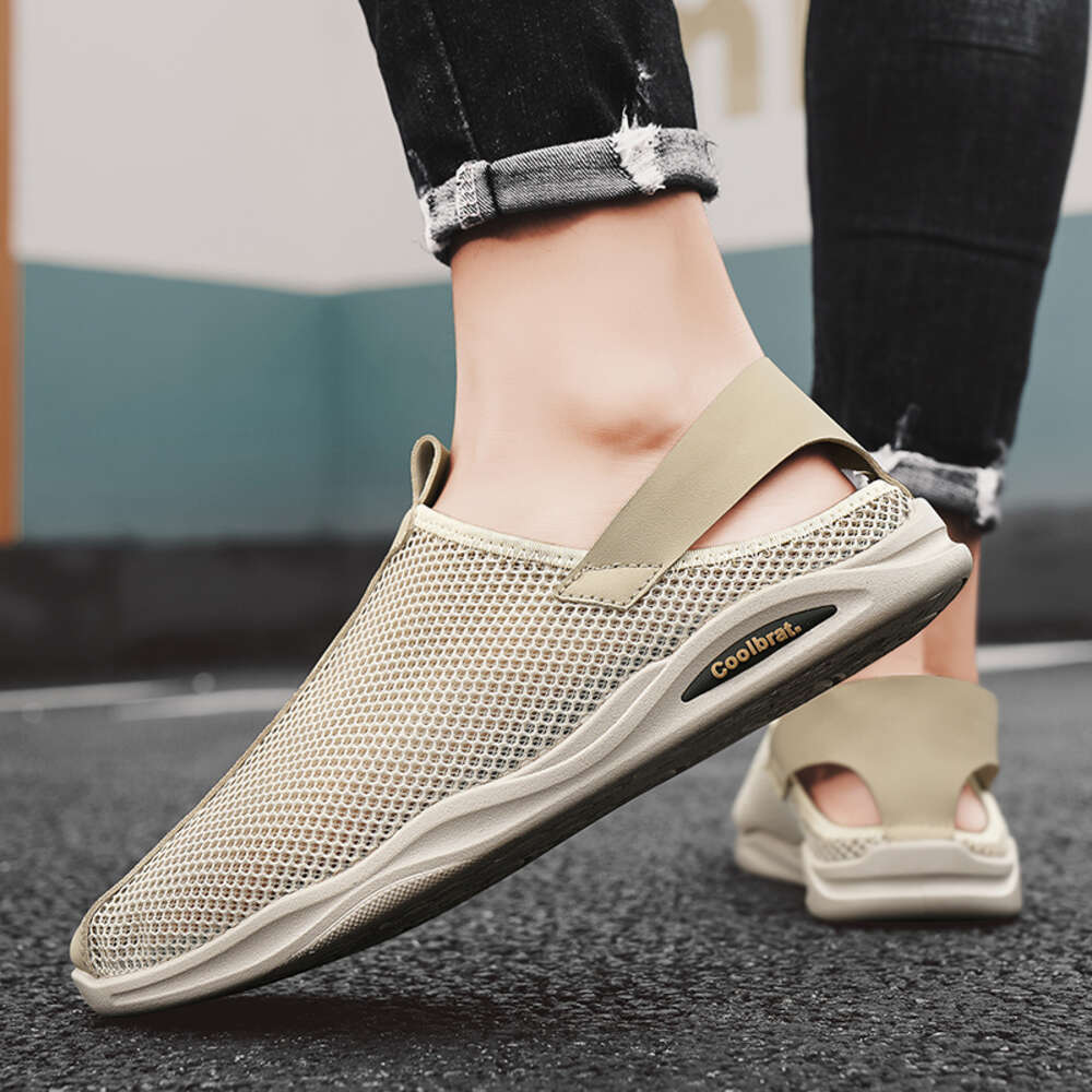 Summer Hot Sale Non Slip Beach Outdoor Sandals Handmade Leather Men S Shoes Fashion Sneakers Ddmysaturn