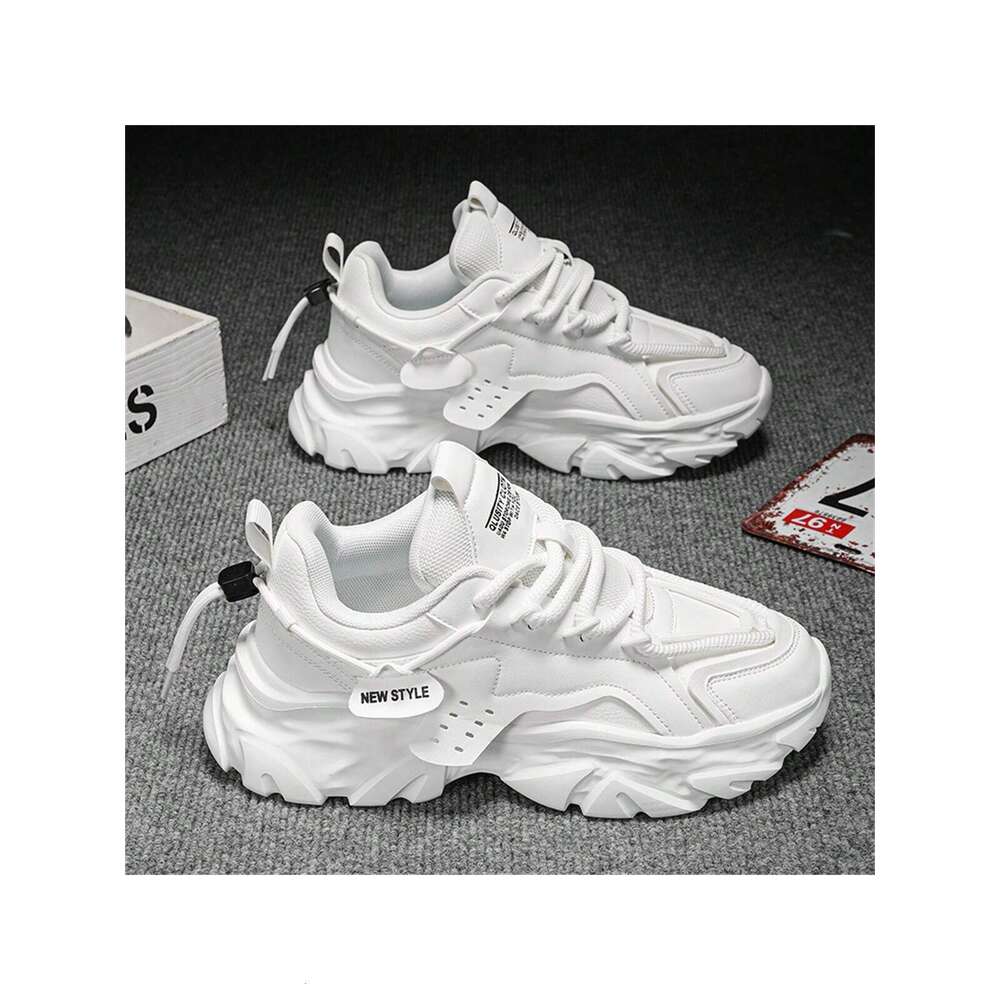 S Winter Men Trendy Casual Fashion Sports Chunky Shoes With Non Slip Wear Resistant Outsole And Height Increasing Design Ddmysaturn
