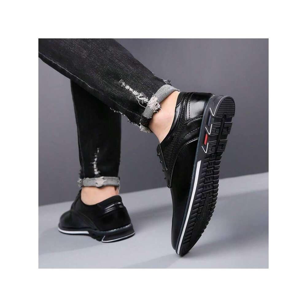 Sneakers Mens Casual Loafers Comfort Walking Shoes For Male Business Work Office Dress Ddmysaturn