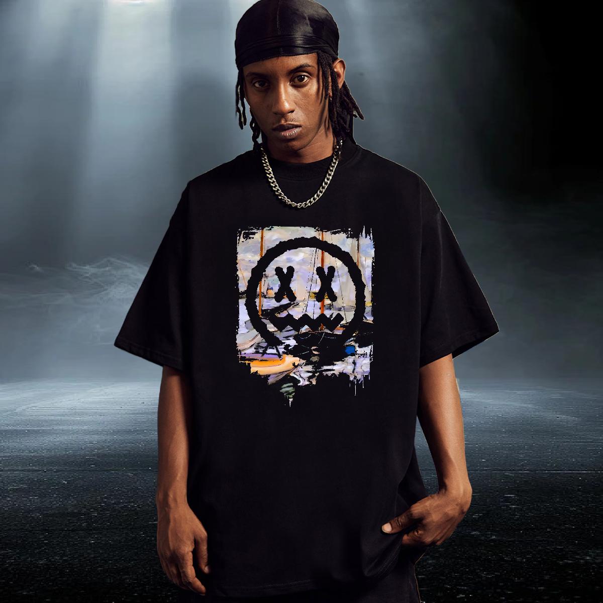 Customized T Shirt For Man Oversized Street Wear Mens Tshirts 180g Cotton Classic