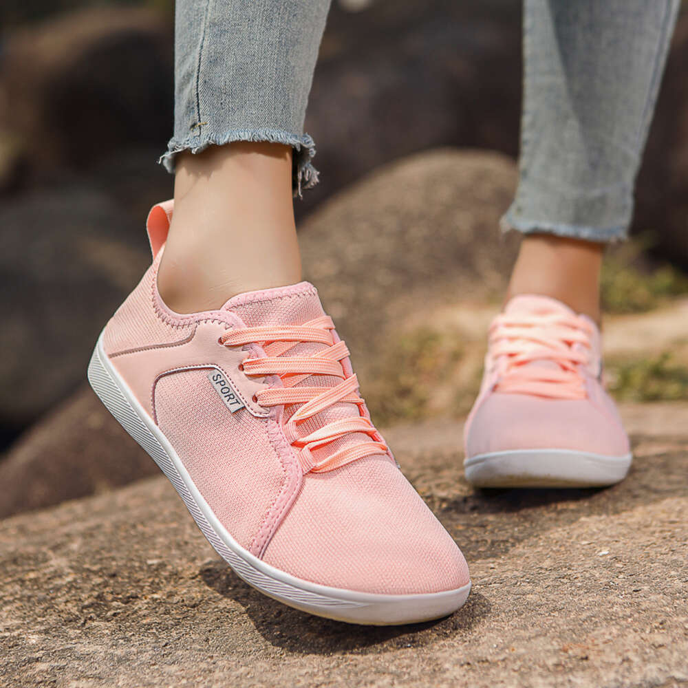 Walking New Womens Men Wide Toe Minimalist Zero Drop Shoes Breathable Fashion Sneakers Barefoot Footwear Ddmysaturn