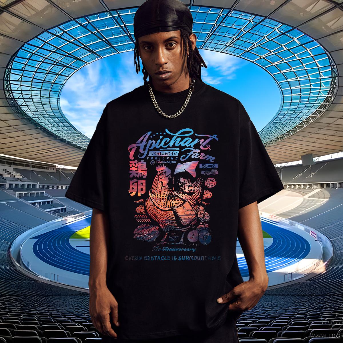 Customized Men T Shirts DIY Printed Home Outdoor Mens Tshirts 180g Cotton Popular