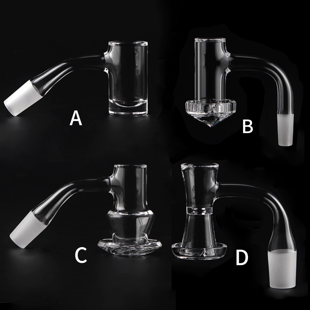 4 types Beracky Full Weld Terp Slurpers Quartz Banger Beveled Edge 10/14/18mm Male Joint 45/90 Degree Quartz Banger Nails