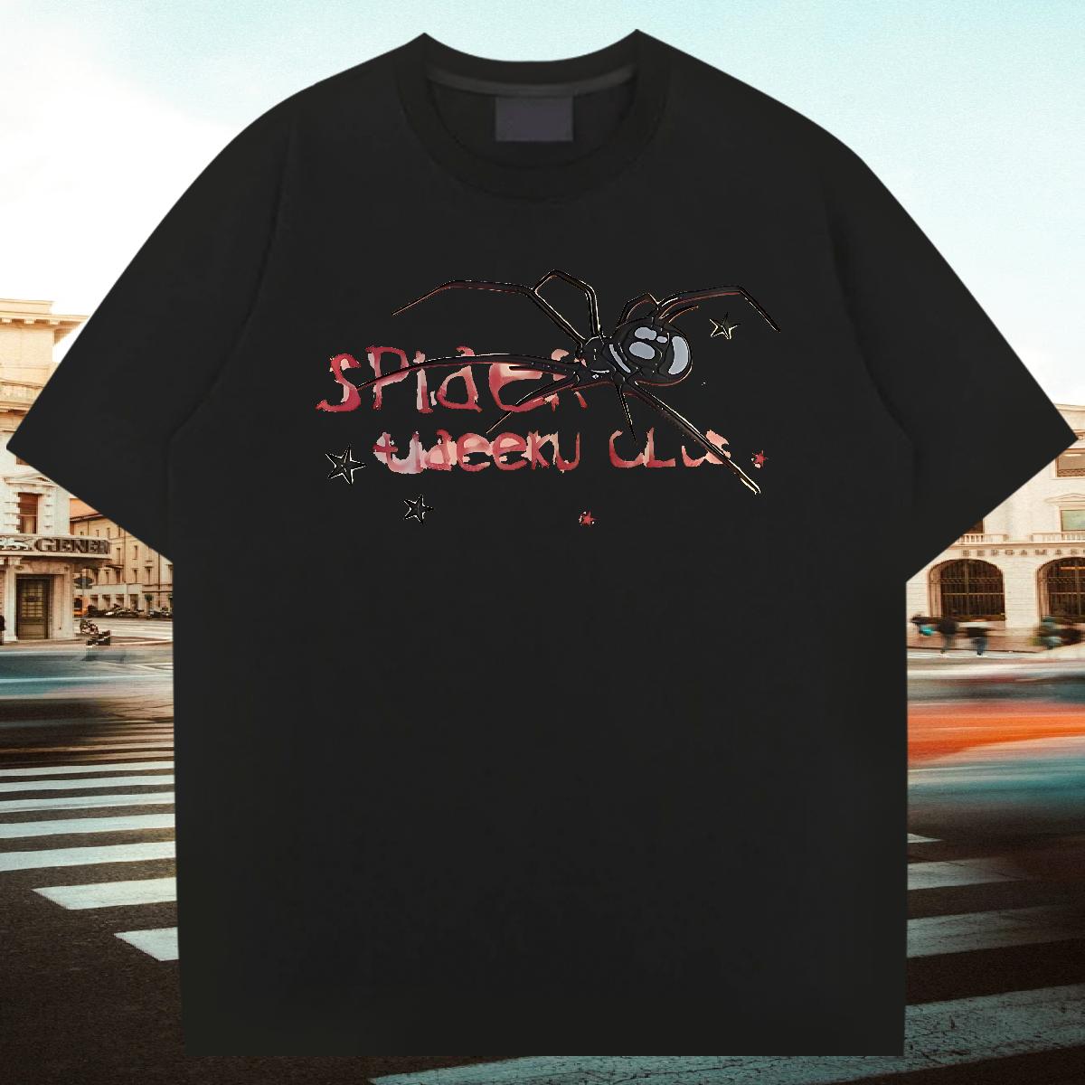 Wholesale Man T Shirts Spring Summer Crew Neck Cotton Tshirt for Man Woman Designer Anime Print Tee Shirt