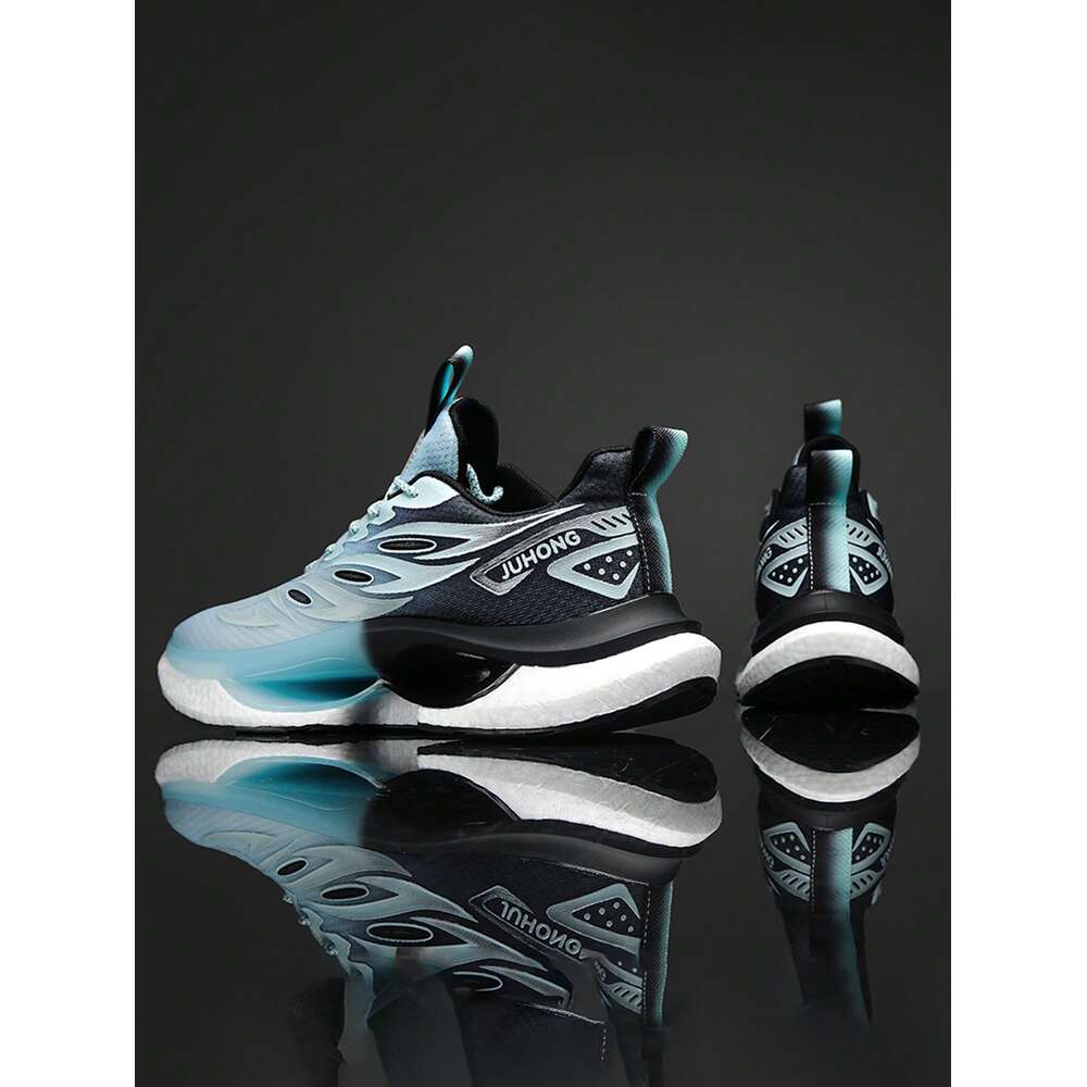 Ddmyoutdoor Men S Shoes Breathable Shock Absorbing Elastic Wear Resistant Casual Sports Shoes