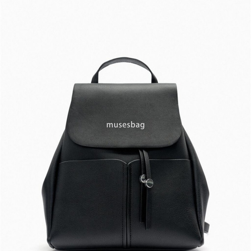 New High Quality Versatile Shoulder Bag Flip Backpack with Academy Style Large Capacity Book Bag Outdoor Travel Bag Unusual Drawstring Backpack