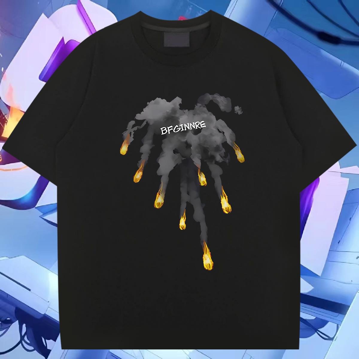 Loose T Shirt For Man Casual Breathable Crew Neck Mens Tshirts 2024 Asian Size Tee Shirt