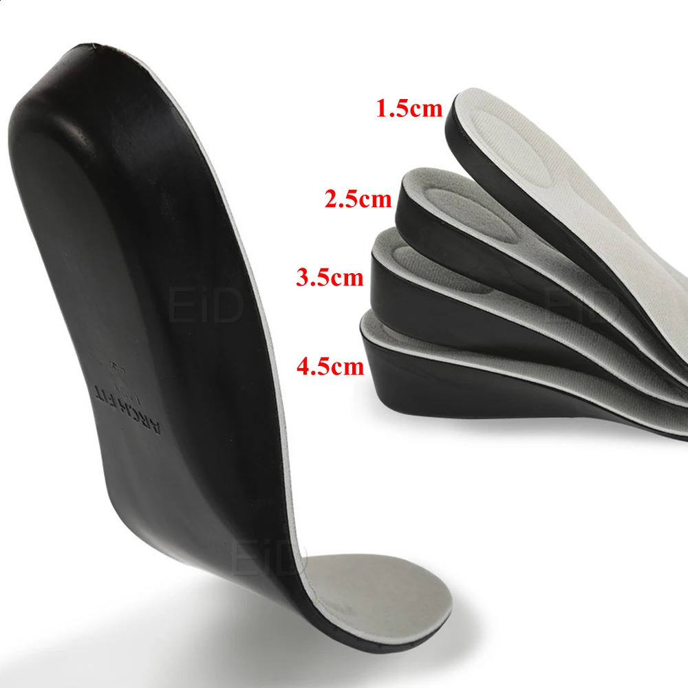 EiD Invisible Height Increase Insole for men women 1.5cm-4.5cm grow taller increase height Shoe Pad heel lift taller Foot Pad 240606