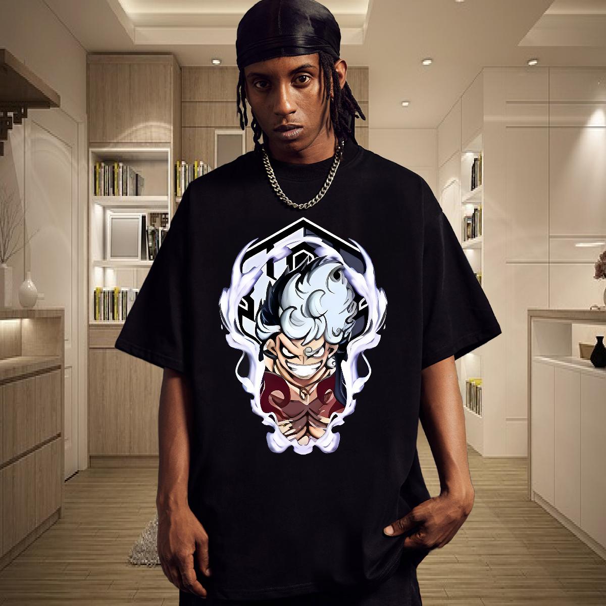 High Quality Men Tees Short Sleeve Cotton O-Neck Hip Hop Street T Shirt For Man Anime Stylist Clothings