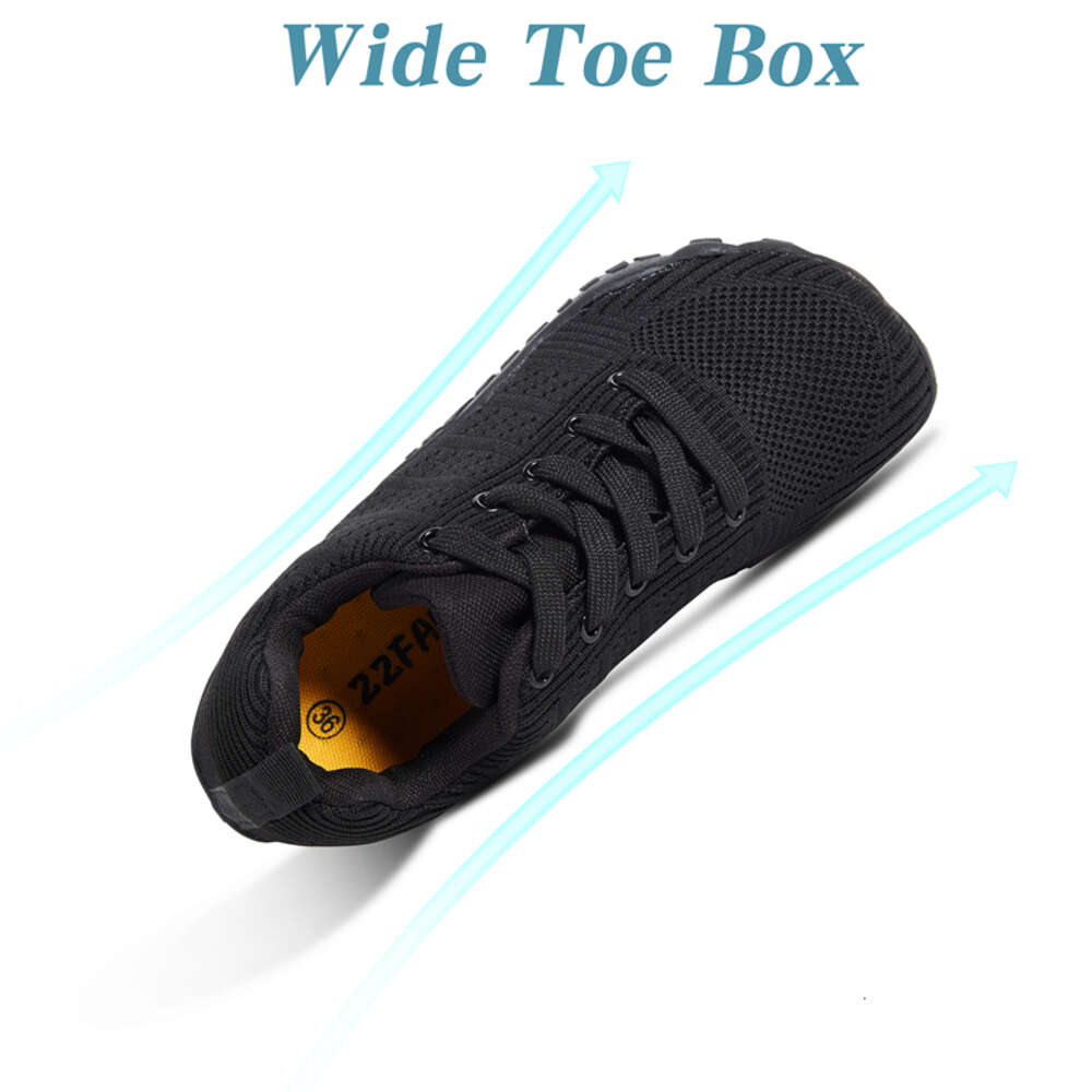 Ddmysports ZZFABER Flexible Barefoot Shoe Flats Women S Sneakers Ladies Casual Soft Sports Running Shoes For OUTDOOR