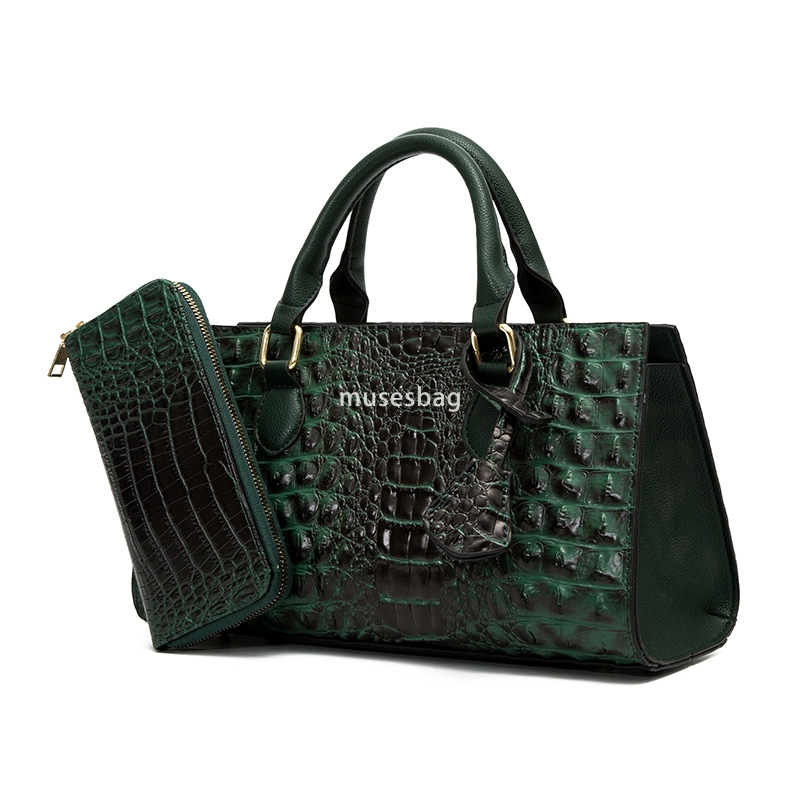 High quality women's PU fashionable retro shoulder bag practical classic versatile mother and child bag large capacity multifunctional tote bag