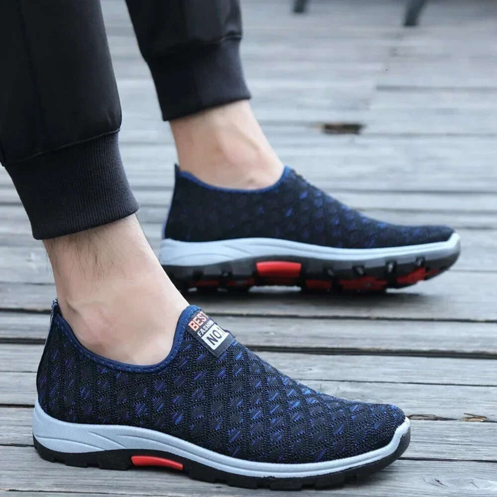 Men Summer Lightweight S Walking Outdoor Casual Sneaker Breathable Slip On Sport Running Shoes Zapatillas Hombre Ddmysaturn