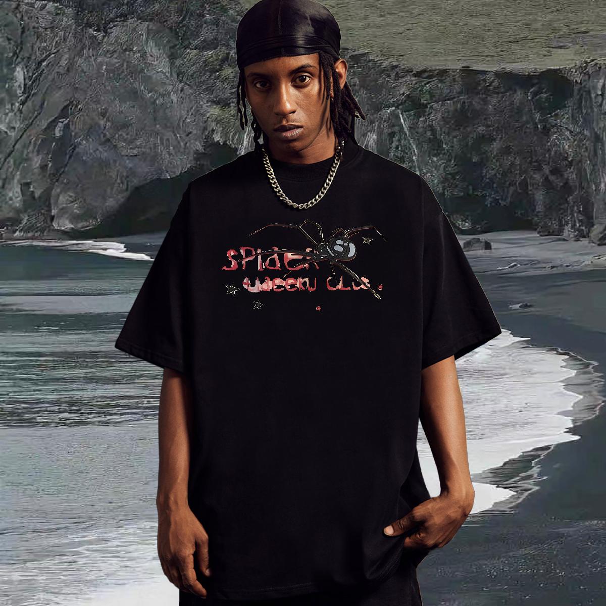 Loose T shirt Summer Casual Cotton Breathable Tshirt for Man Woman Designer Fashion Cartoon Printing S-3XL Clothings