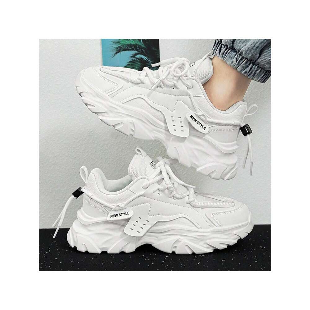 S Winter Men Trendy Casual Fashion Sports Chunky Shoes With Non Slip Wear Resistant Outsole And Height Increasing Design Ddmysaturn