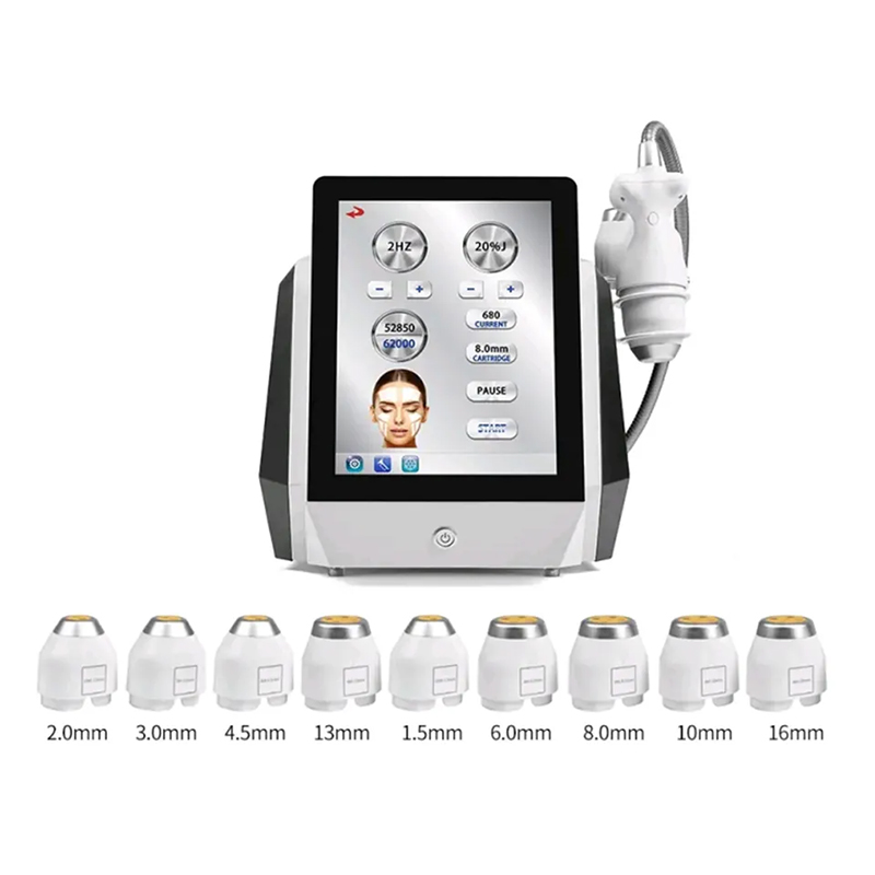 2024 Technology Portable Ice Cool Hifu Machine High Power Vmax Focused Smas Lifting Eye Care Hifu Machine